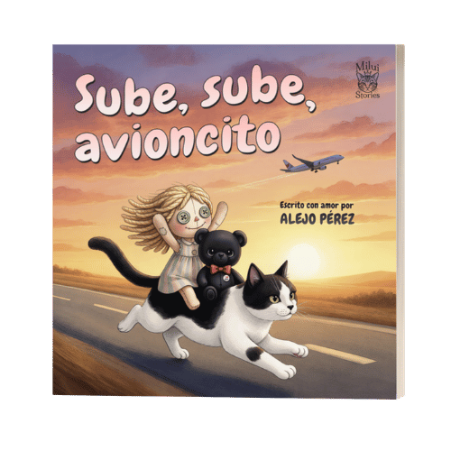 sube sube avioncito libro infantil cuento relato